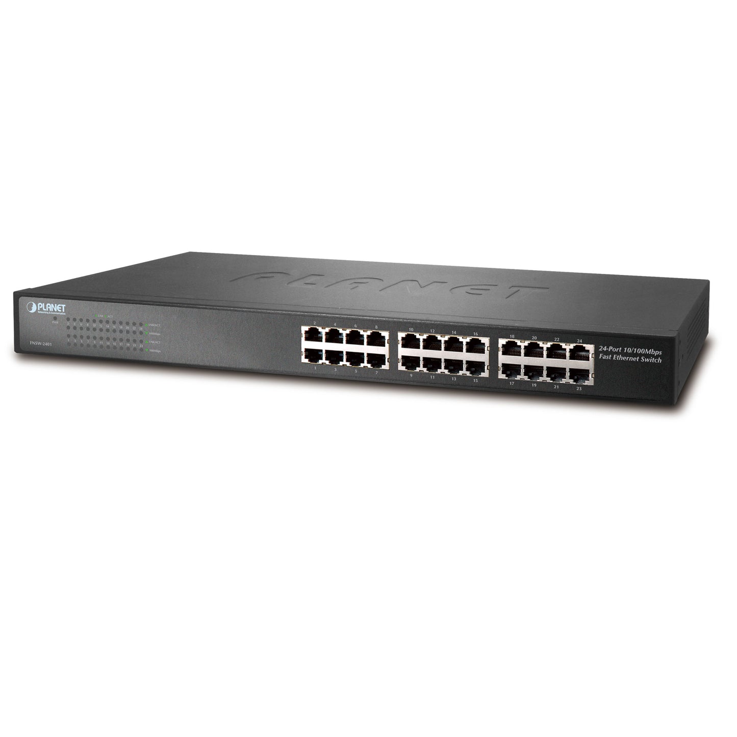 24-Port 10-100Mbps Switch