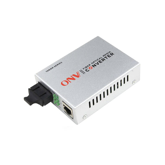 ONV Fibre Gigabit SC Single Mode Media Converter