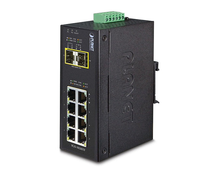 Industrial 8 Port Managed Gigabit Switch