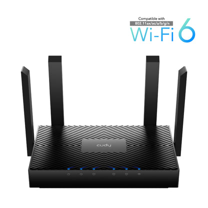 Cudy 3000Mbps Gigabit Wi-Fi 6 Mesh Router