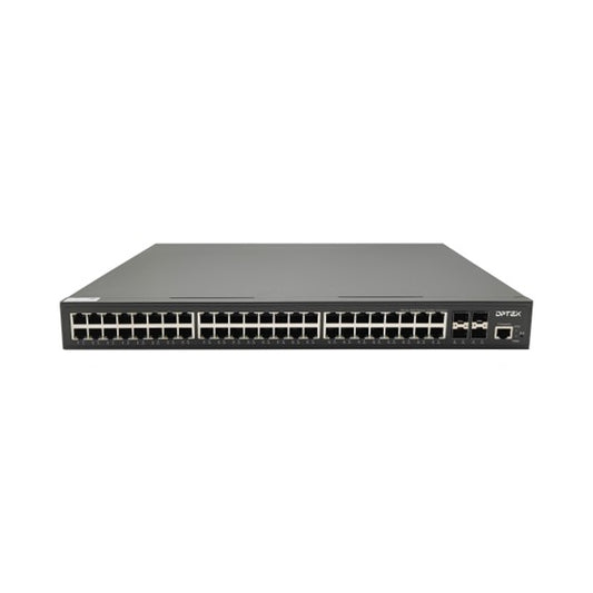 DPTEK 48 Port Gigabit Layer 2 PoE +4 SFP Switch