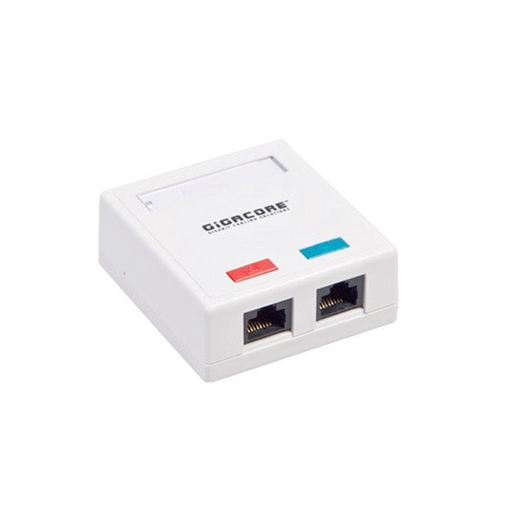 Gigacore Category 6 Plus Double Outlet