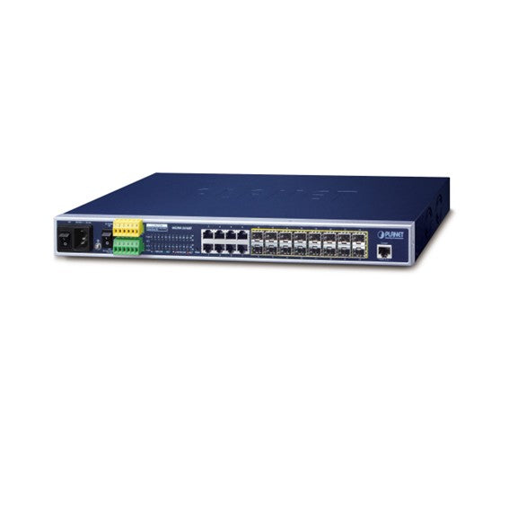 16-Port Gigabit SFP + 8-Port Gigabit Managed Metro Ethernet Switch