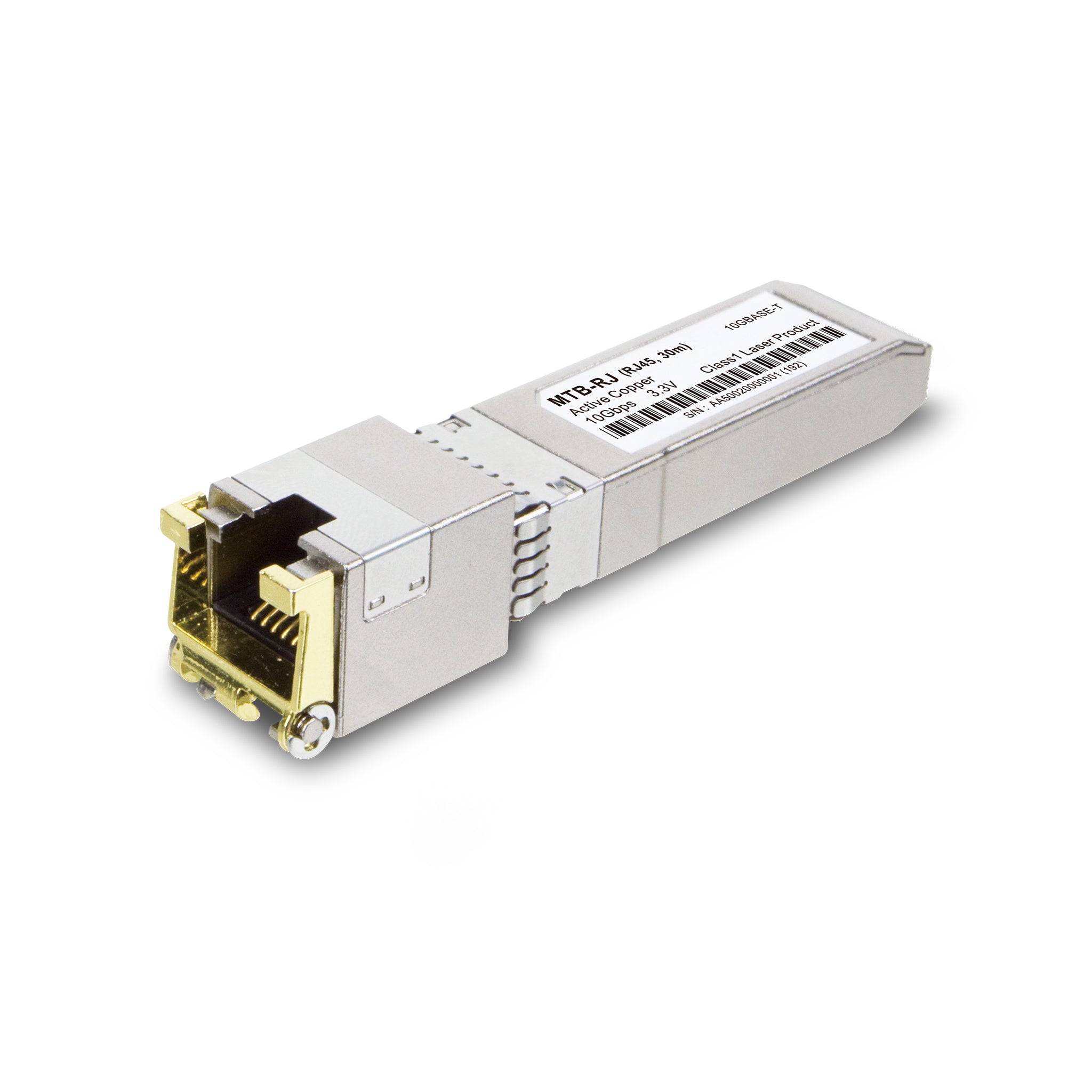 SFP+ 10 Gigabit Module - Enterprise Networking – Cable Applications