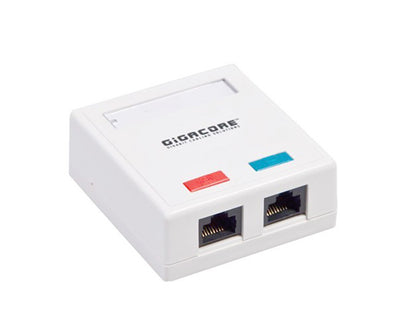 Gigacore Category 6 Plus Double Outlet