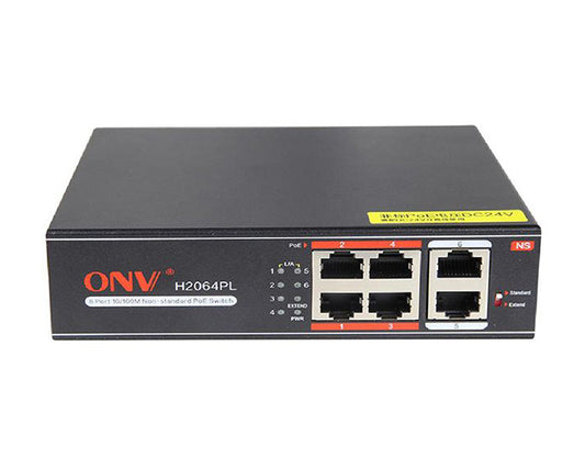 24-Port 10/100Mbps PoE + 2-Port Gigabit Switch