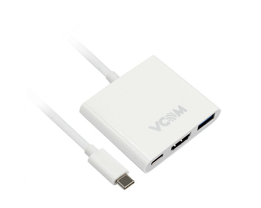 USB Type C to 4-Port Hub 